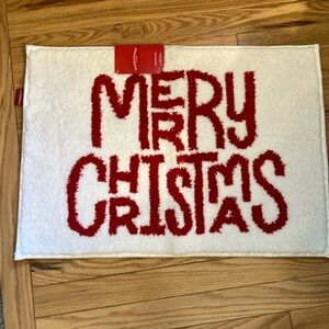 Wondershop bath rug Merry Christmas